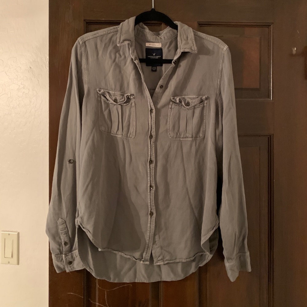 American Eagle Button Down - image 1